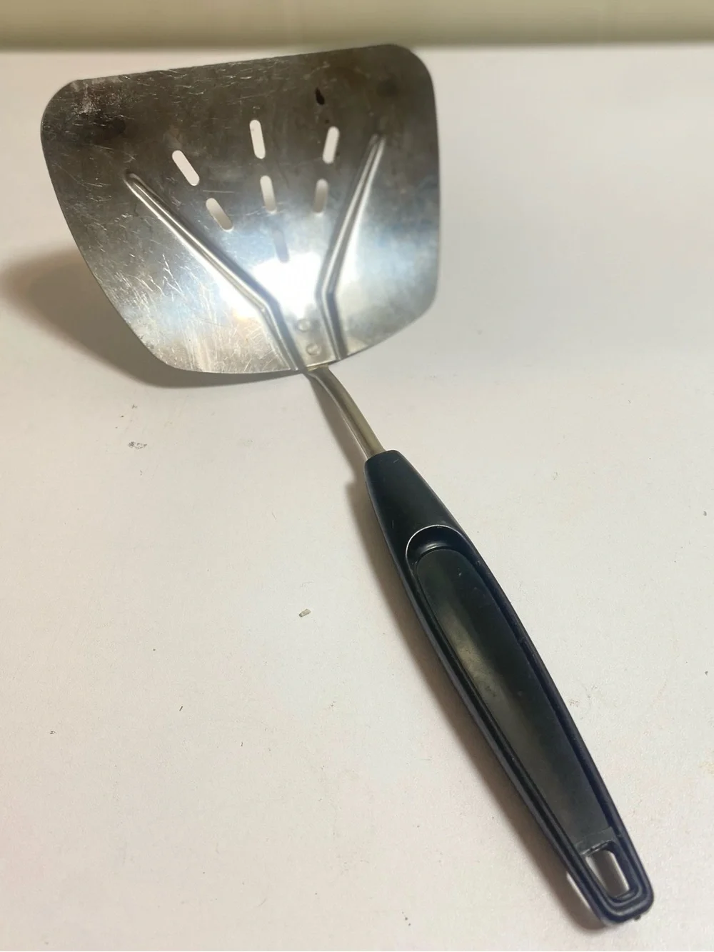 Vintage Foley MPLS Stainless Steel Slotted Spatula Turner